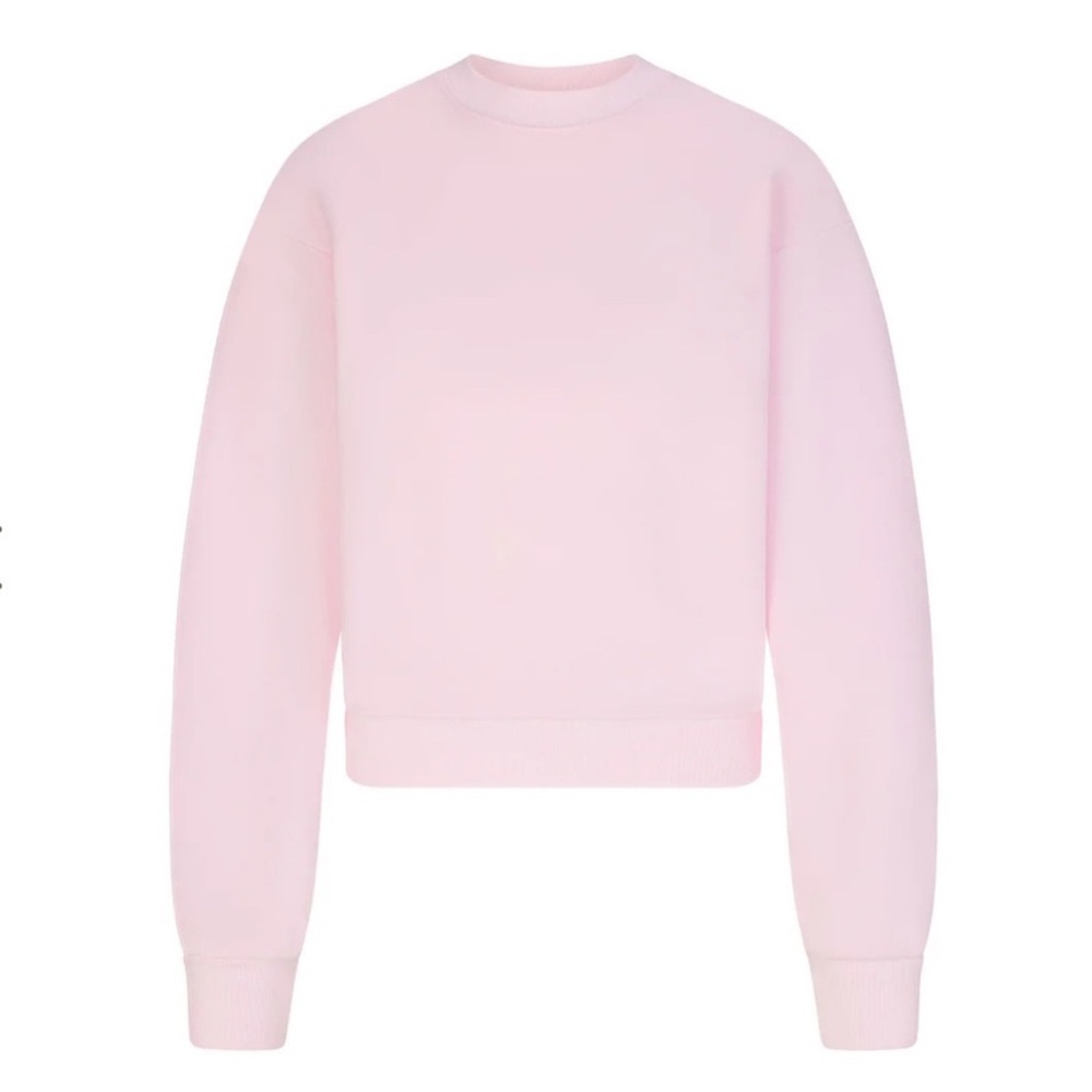 NWOT - Skims Cotton Fleece Classic Sweatshirt in Cherry Blossom